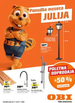 Predogled kataloga iz trgovine OBI veljaven od 02.07.2026