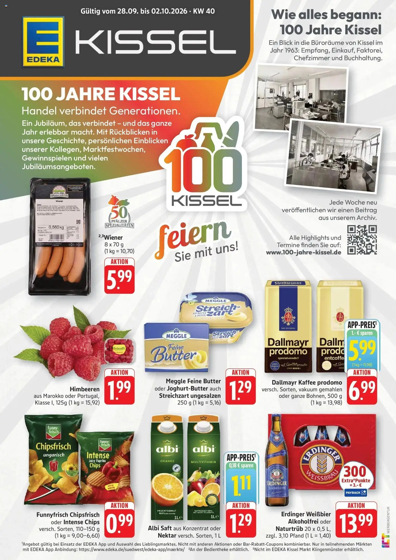Vorschau von dem Prospekt des Geschäftes Edeka, gültig ab dem 28.09.2026