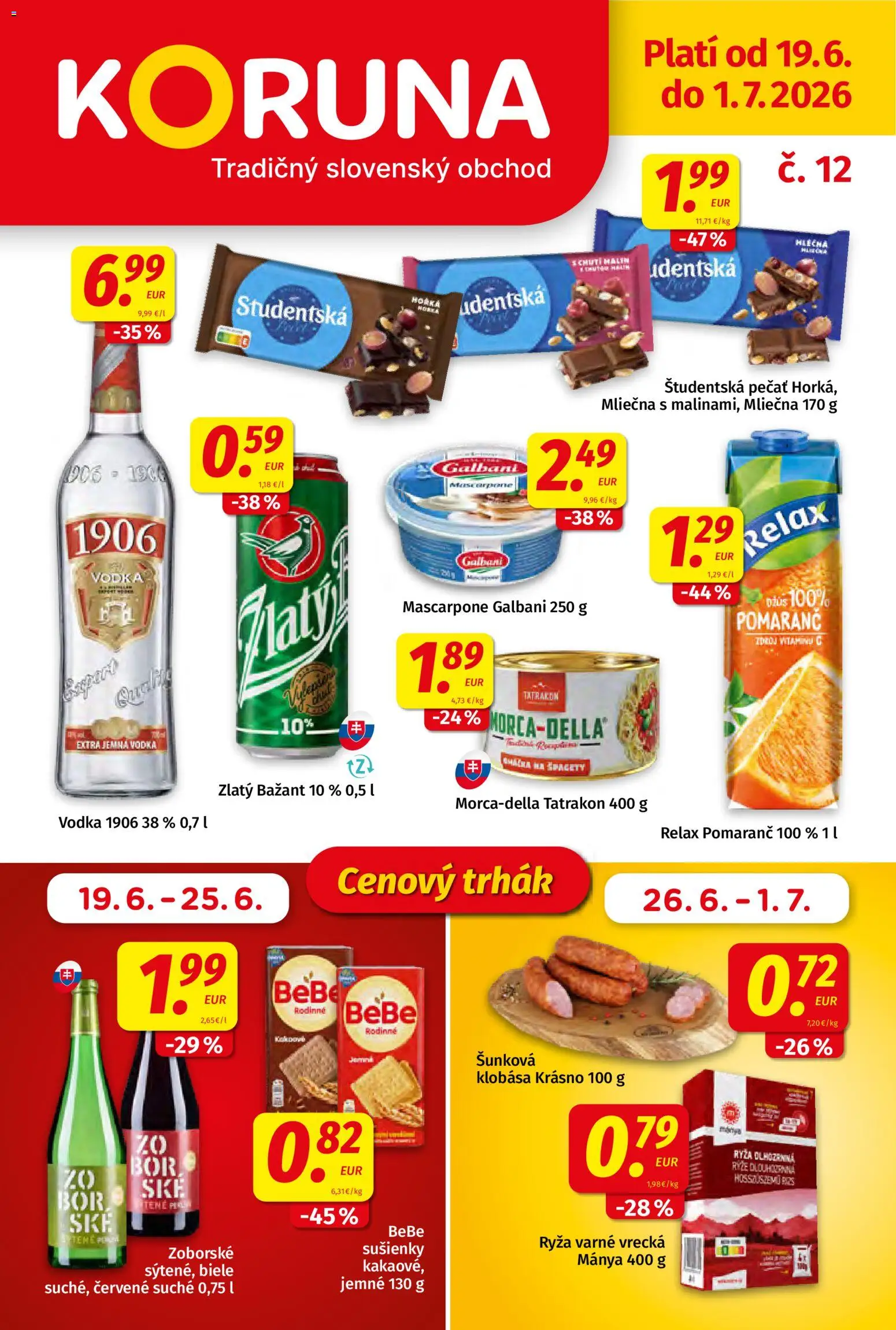 Náhľad Koruna letáku platného od 19.06.2026