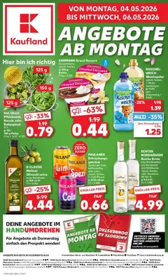 Vorschau von dem Prospekt des Geschäftes Kaufland, gültig ab dem 04.05.2026