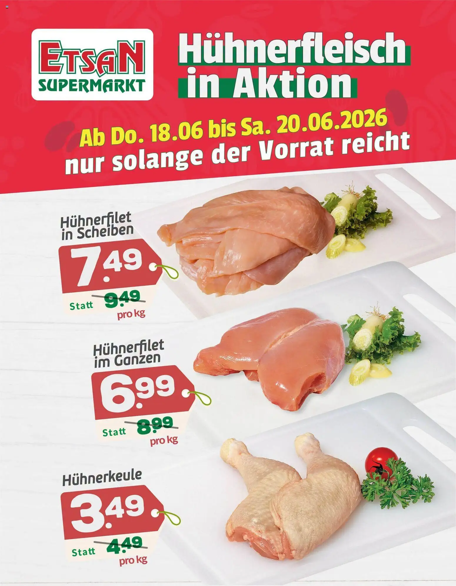 Vorschau der Angebote: ETSAN ETSAN Fleisch in Aktion gültig ab 18.06.2026