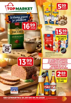 Pogląd gazetki "Top Market gazetka" ze sklepu Top Market ważnej od 24.09.2026