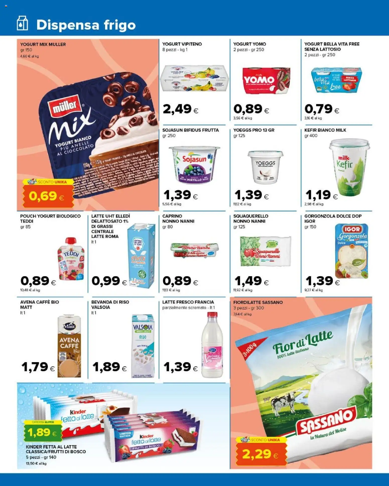 Anteprima dell'opuscolo Tigre volantino Amico dal negozio Tigre valido da 26/10/2026 - Caffè, Gorgonzola, Kefir, Cioccolato, Frutta, Frutti di bosco, Senza lattosio, Yogurt cremoso
