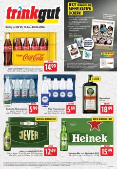 Vorschau von dem Prospekt des Geschäftes Trinkgut, gültig ab dem 14.06.2026