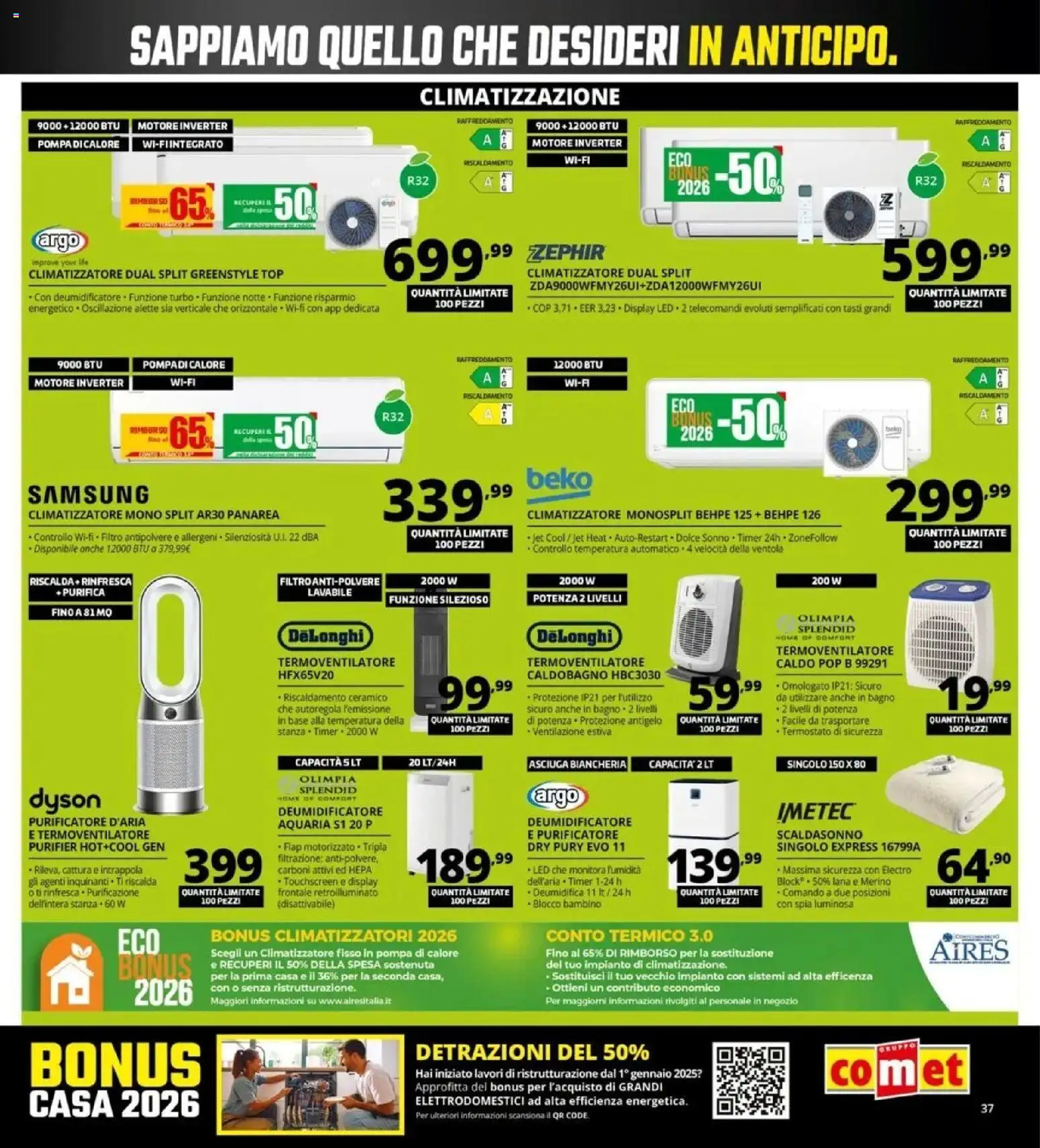 Anteprima dell'opuscolo Comet Black Friday dal negozio Comet valido da 29/10/2026