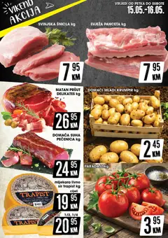 Pregled letka Prodex vikend akcija trgovine Prodex vrijedi od 15.05.2026