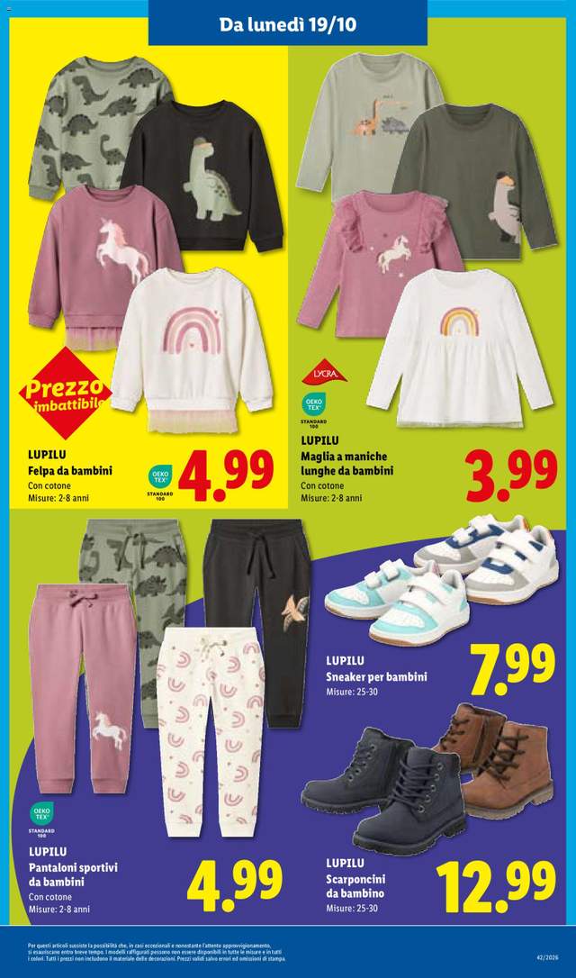 Nuovo volantino Lidl dal 15/10