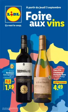 Prévisualisation de LIDL - Foire aux Vins du magasin LIDL formulaire valide 03/09/2026