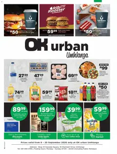 Preview of OK Foods flyer valid from 09/09/2026