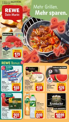 Vorschau von dem Prospekt des Geschäftes Rewe, gültig ab dem 03.08.2026