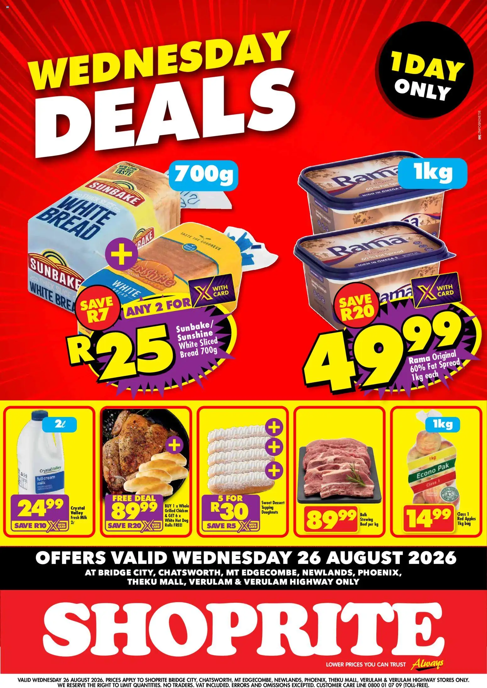 Preview of Shoprite flyer valid from 26/08/2026