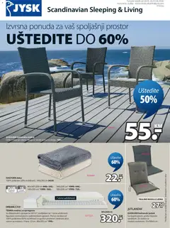 Pregled letka JYSK katalog trgovine JYSK vrijedi od 20.05.2026