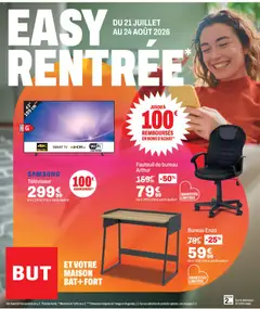 Prévisualisation de But catalogue easy rentrée du magasin But formulaire valide 21/07/2026