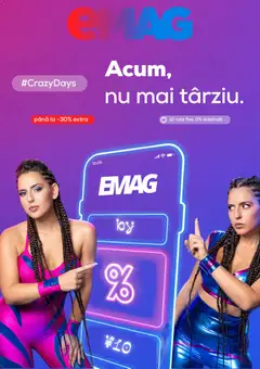 Previzualizarea de cataloage: Emag Emag Catalog valabil de la 27.10.2026