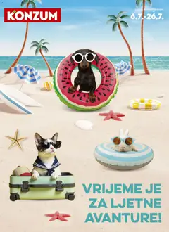Konzum HR - Konzum HR Tematski katalog ljubimci megtekintése, amely érvényes 2026.07.06.-től