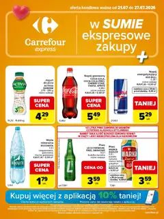 Pogląd gazetki "Carrefour gazetka - Express II" ze sklepu Carrefour ważnej od 21.07.2026