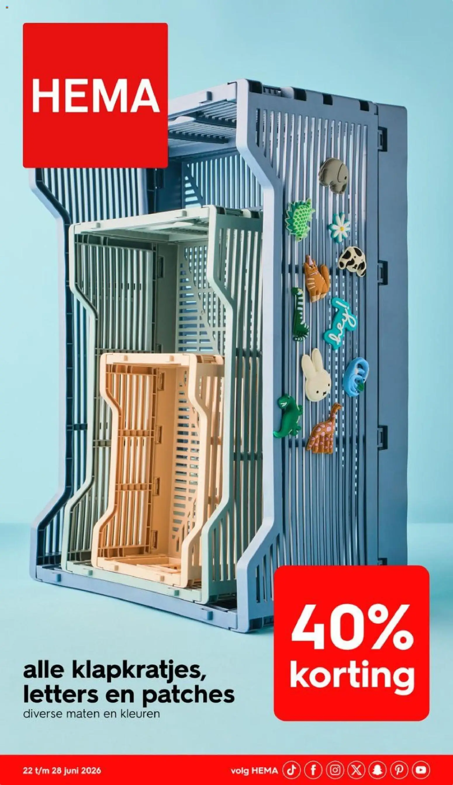 Voorbeeld van Hema folder van winkel Hema geldig vanaf 22-06-2026