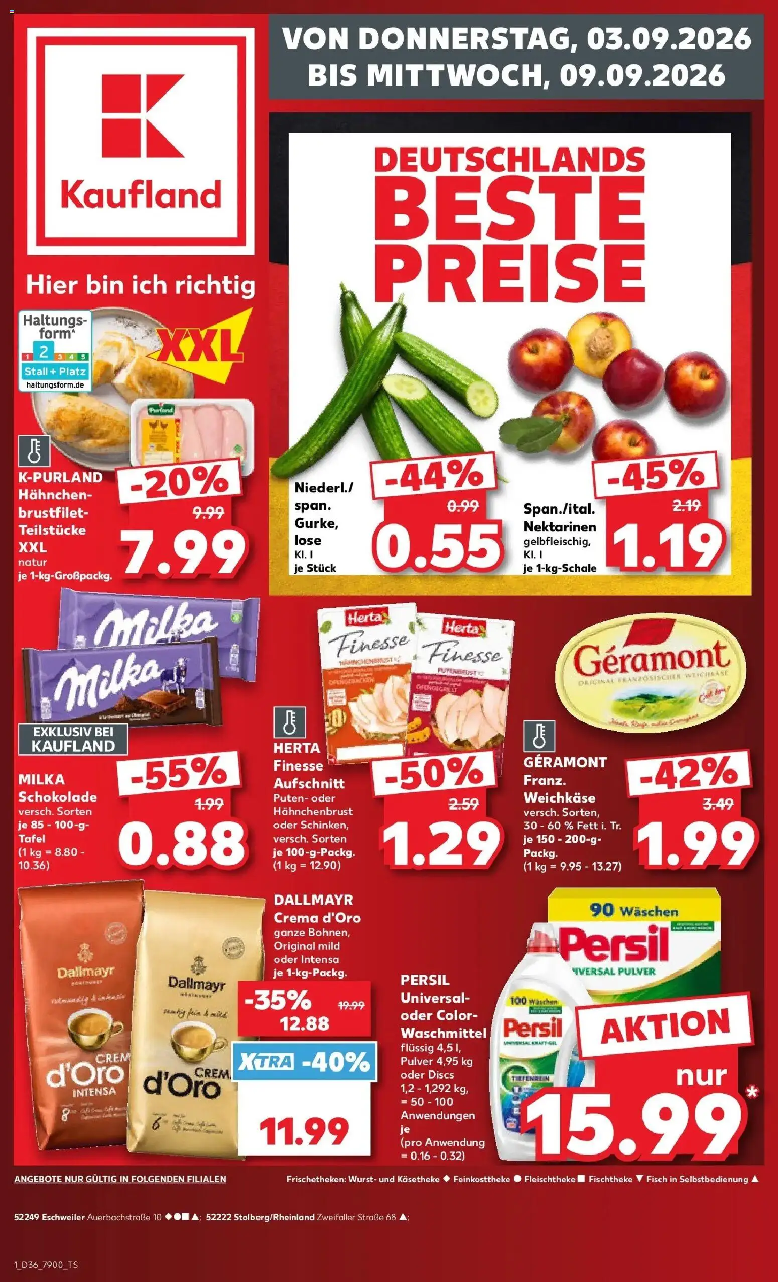 Vorschau von dem Prospekt des Geschäftes Kaufland, gültig ab dem 03.09.2026