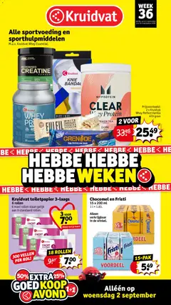 Voorbeeld van Kruidvat folder week 36 van winkel Kruidvat geldig vanaf 01/09/2026