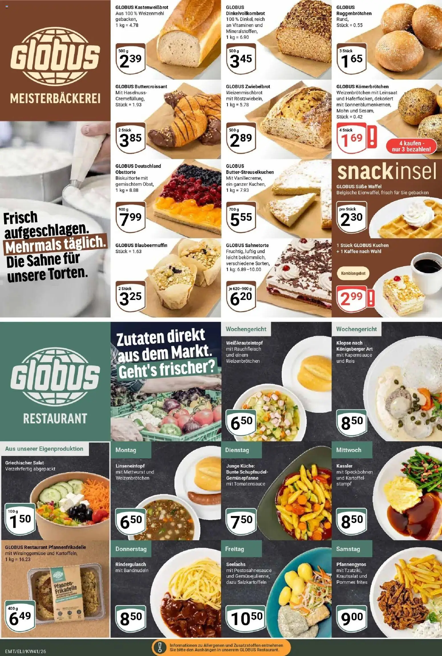 Vorschau von dem Prospekt des Geschäftes Globus, gültig ab dem 05.10.2026