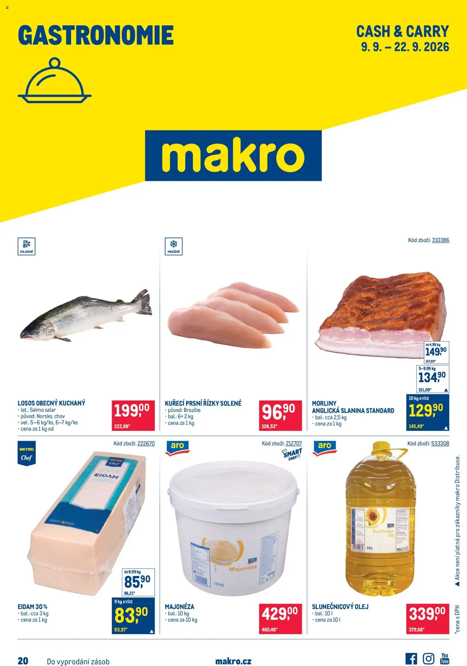 Náhled nabídky: Makro Makro leták - Gastronomie platný od 09.09.2026