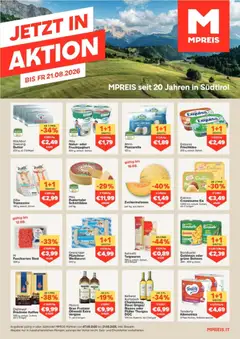 Vorschau der Angebote: MPREIS MPREIS Algund gültig ab 07.08.2026