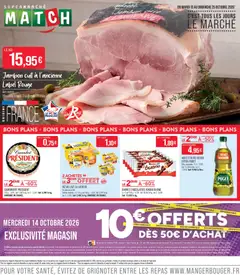 Prévisualisation de Match Supermarché - C'est tous les jours le marché du magasin Match Supermarché formulaire valide 13/10/2026