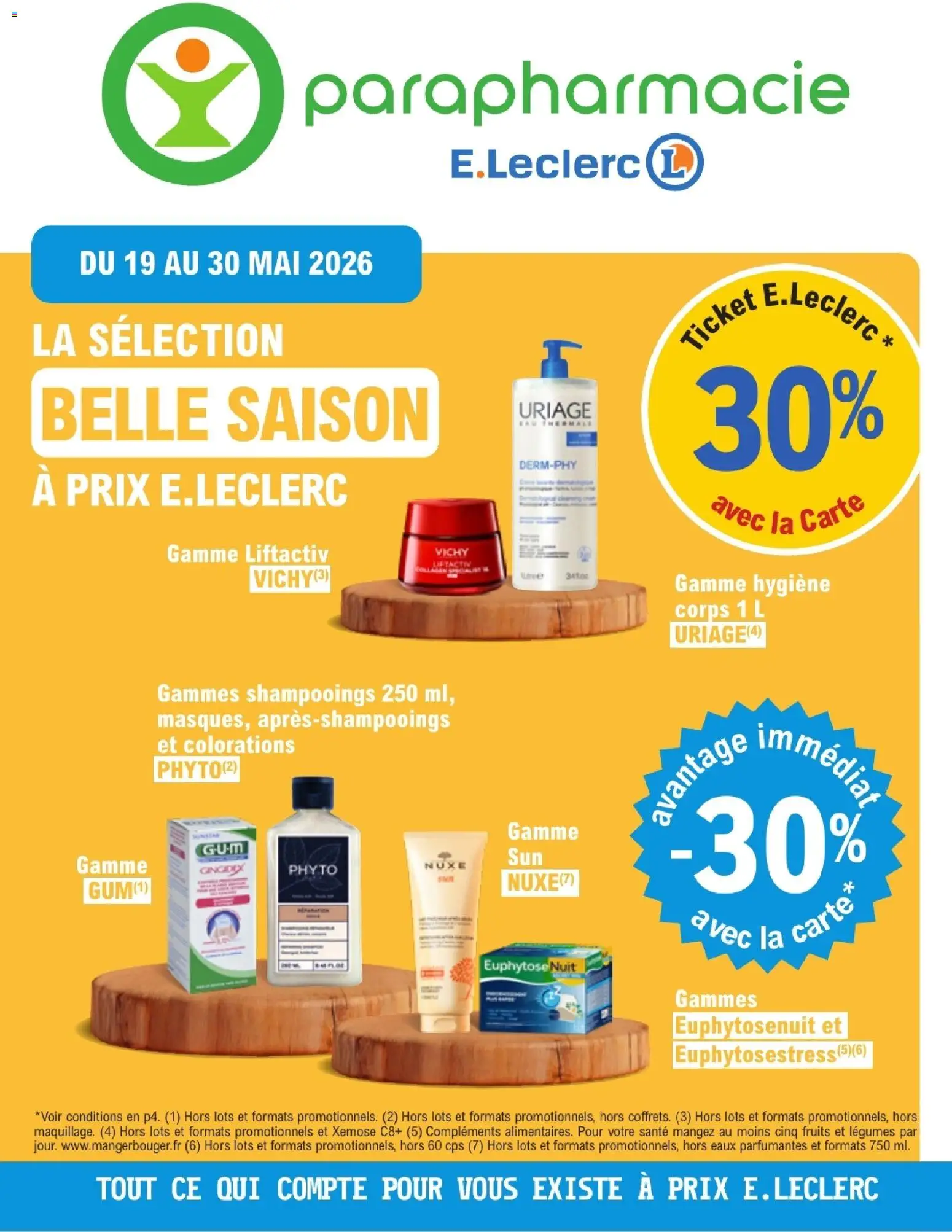 Prévisualisation de E.Leclerc Parapharmacie catalogue du magasin E.Leclerc formulaire valide 19/05/2026