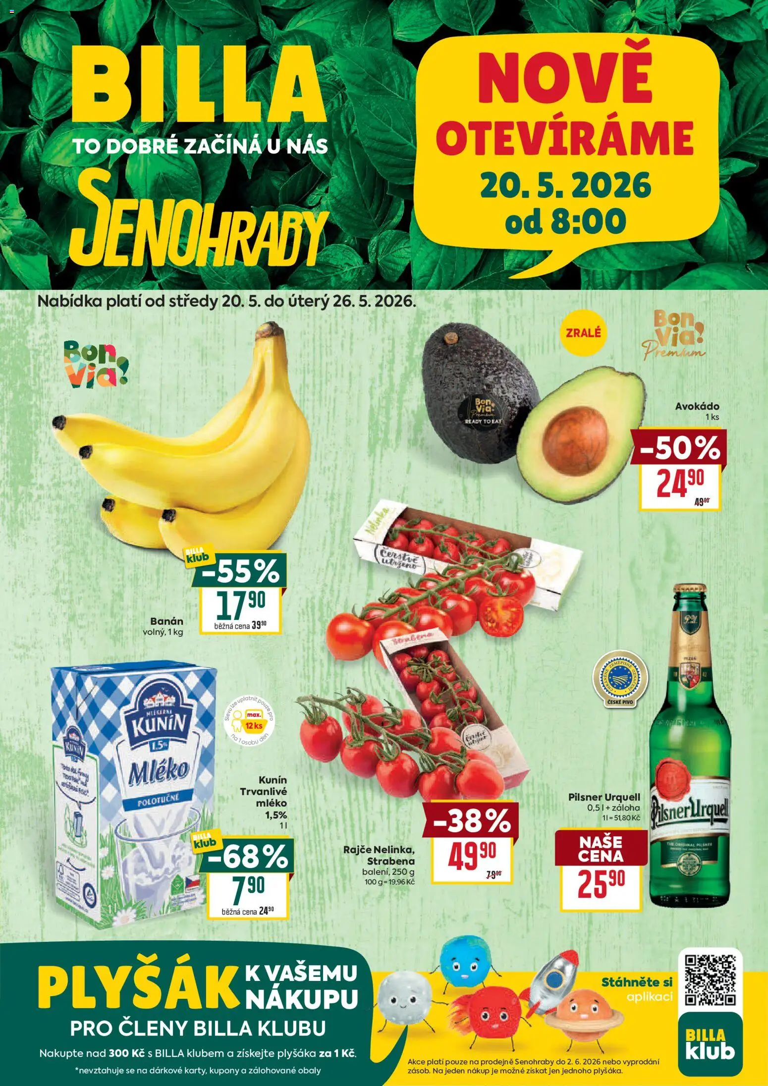 Náhled nabídky: Billa Billa leták - Senohraby platný od 20.05.2026
