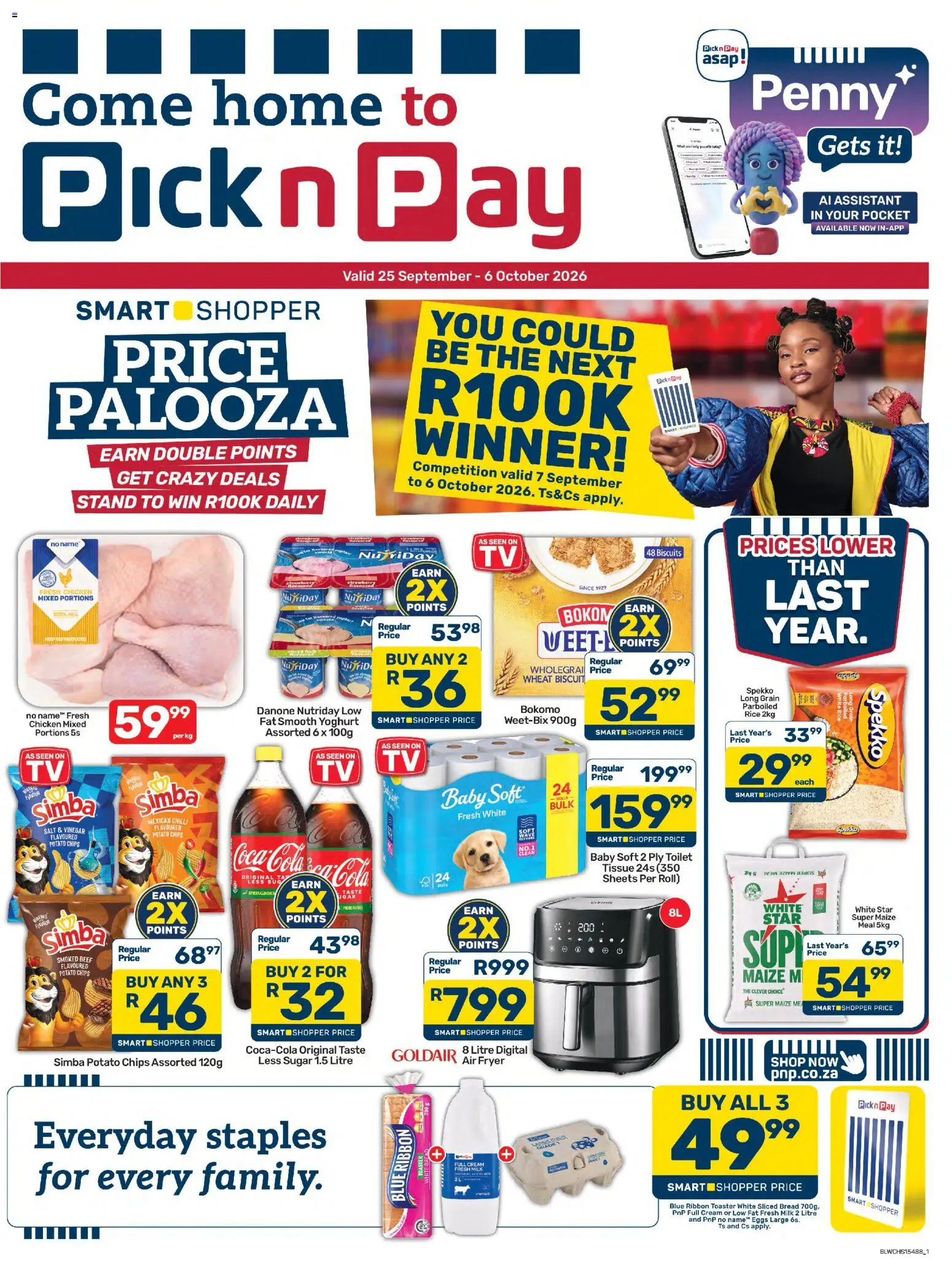Preview of Pick n Pay flyer valid from 25/09/2026