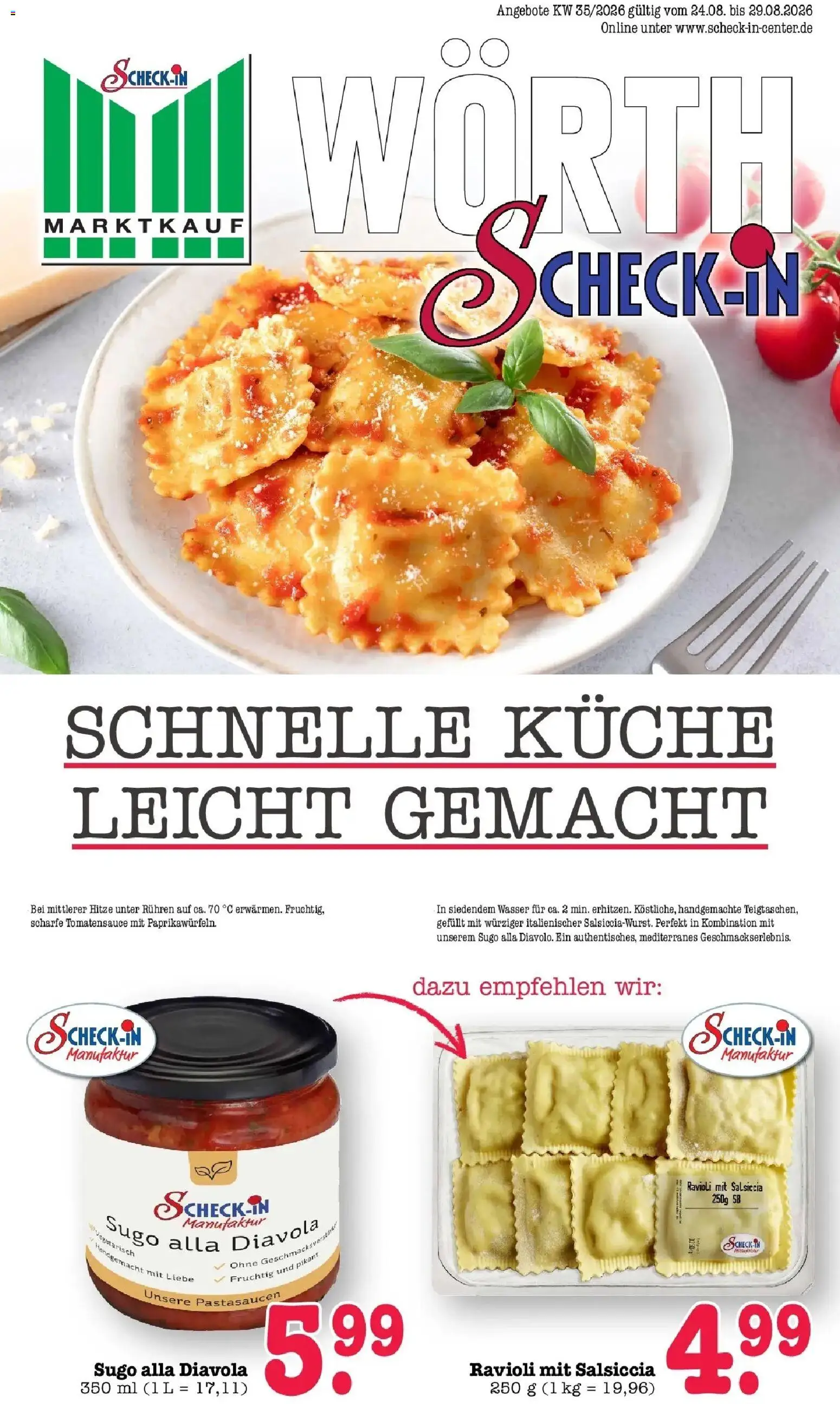 Vorschau von dem Prospekt des Geschäftes Marktkauf, gültig ab dem 24.08.2026