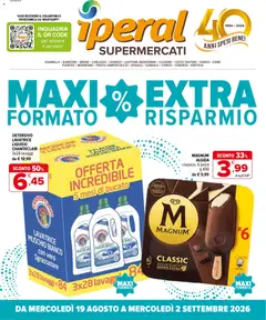 Anteprima dell'opuscolo Iperal volantino dal negozio Iperal valido da 19/08/2026