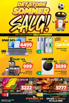 Eksempel på tilbudsavis Power - DET STORE SOMMER SALG fra butik Power gyldig fra 05/06/2026