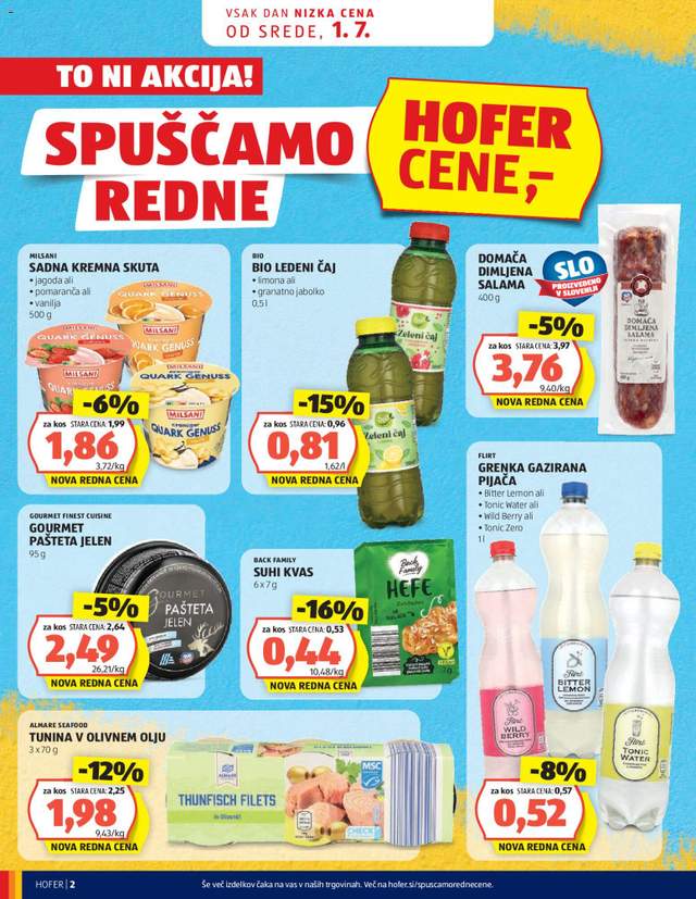 Novi Hofer katalog od 01.07.