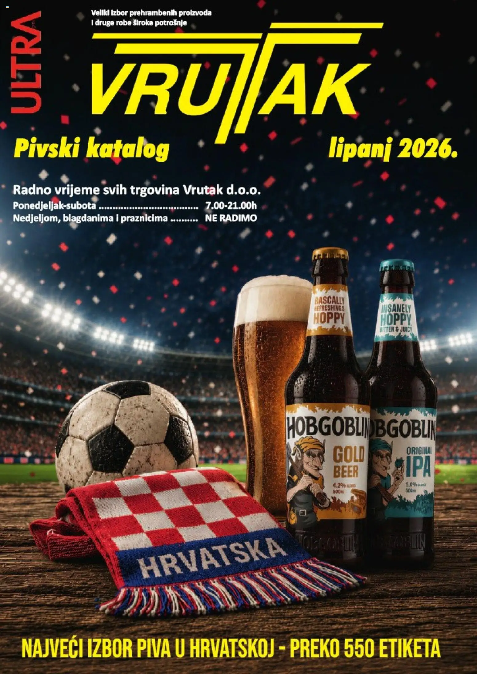 Pregled letka Vrutak Pivski katalog trgovine Vrutak vrijedi od 01.06.2026