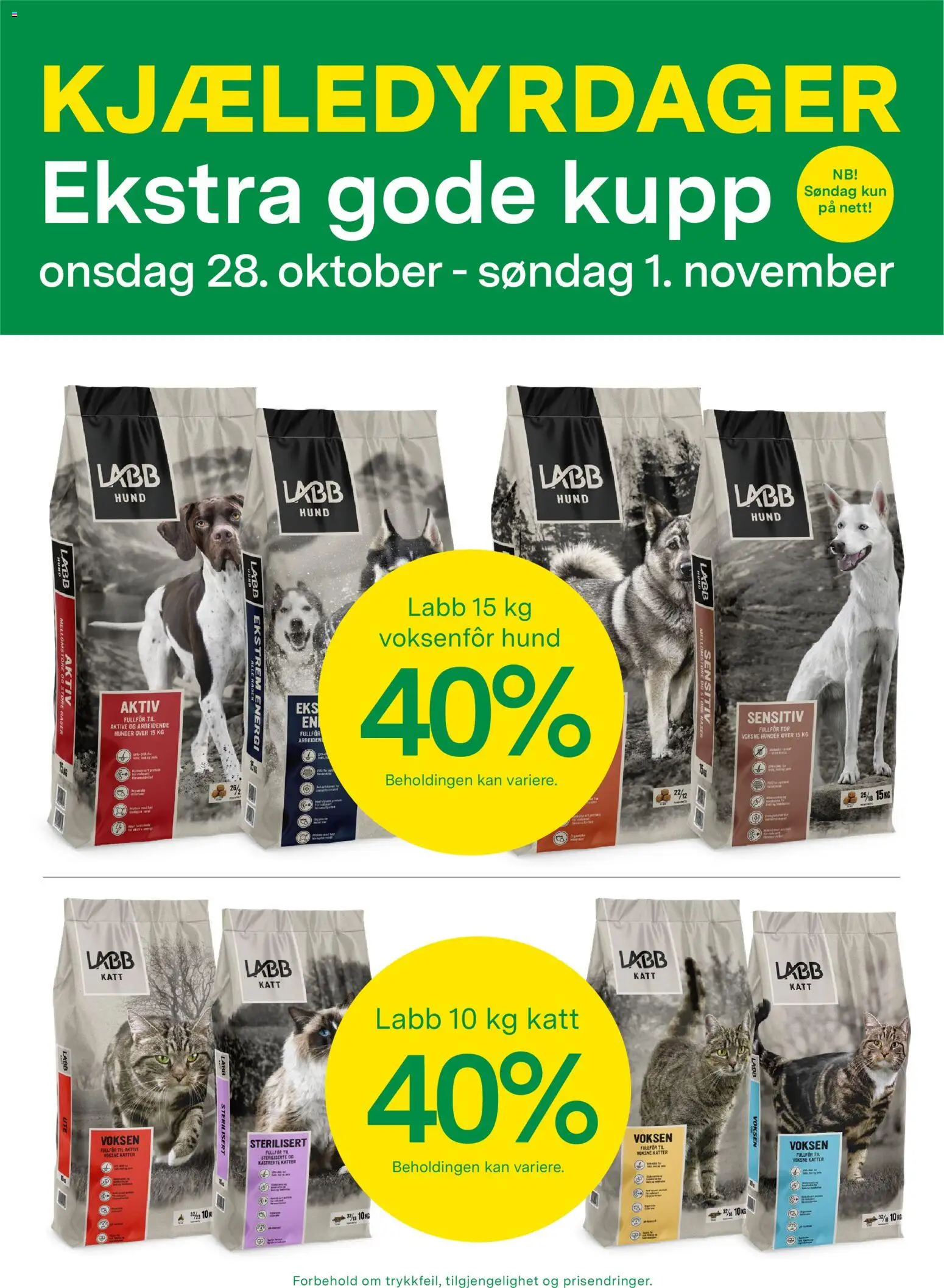 Forhåndsvis Felleskjøpet kundeavis fra butikk Felleskjøpet gyldig fra 26/10/2026