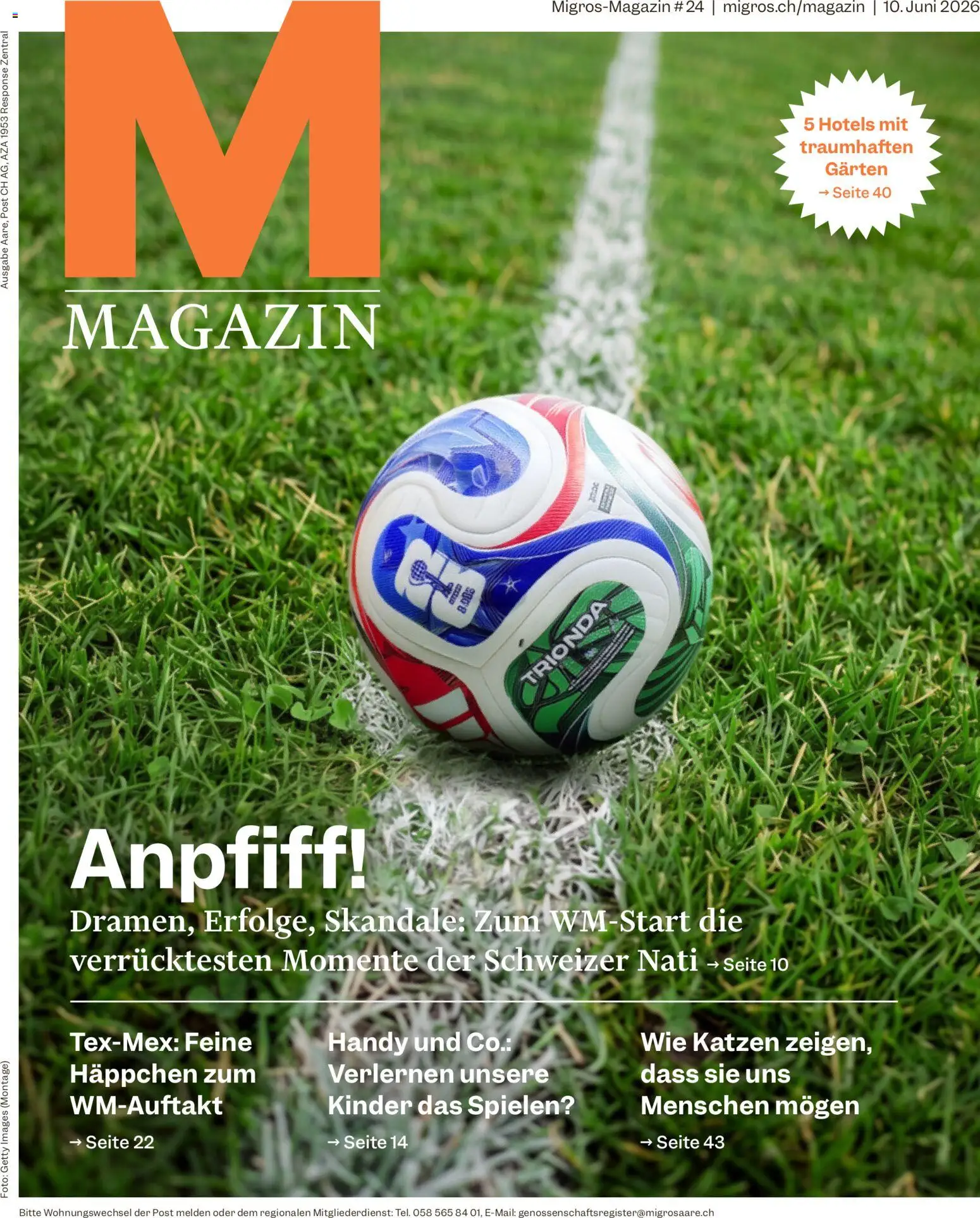Vorschau des Merkblatts Migros aktionen Magazin vom Shop Migros gültig von 10.06.2026 bis 15.06.2026