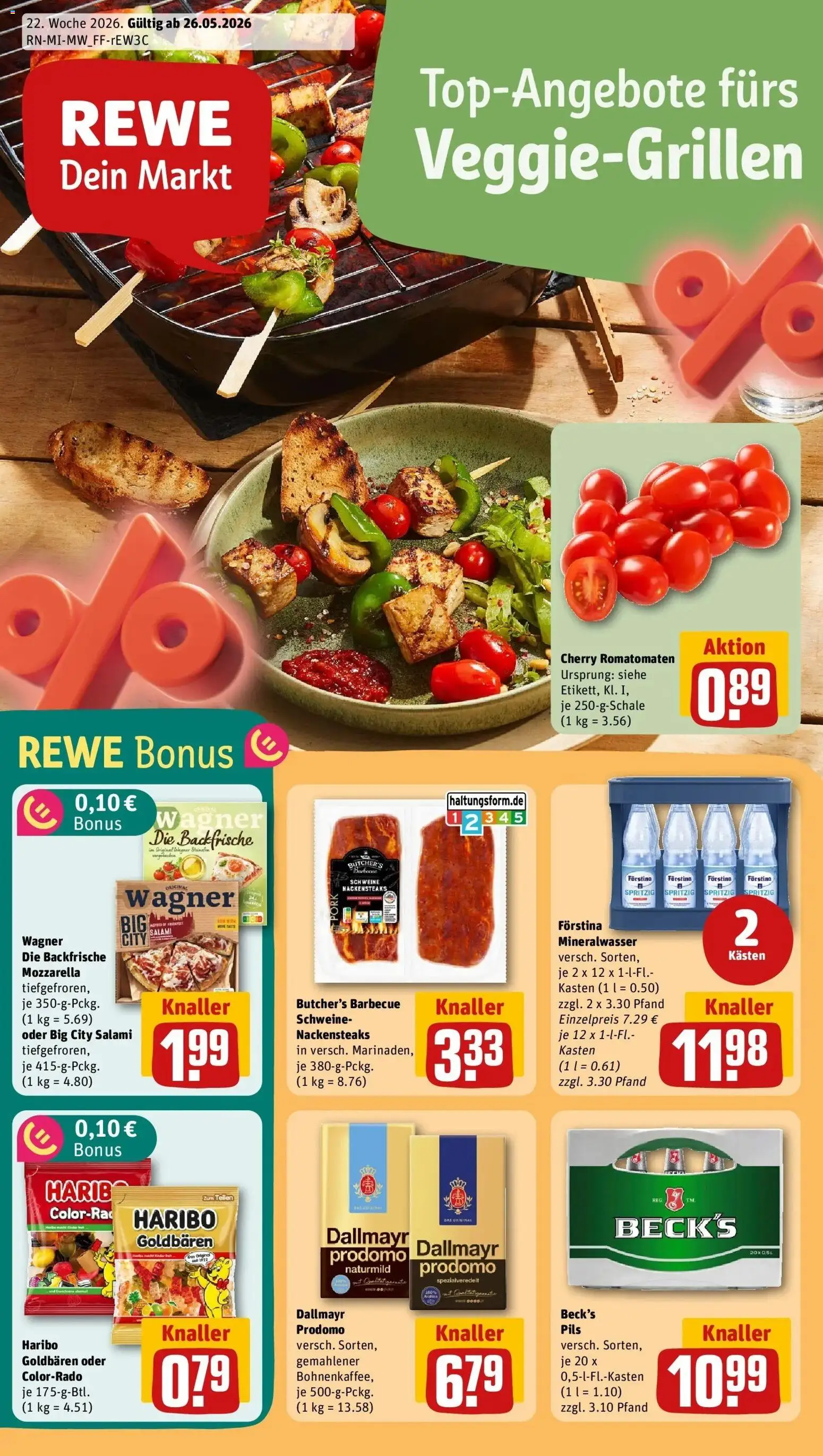 Vorschau von dem Prospekt des Geschäftes Rewe, gültig ab dem 26.05.2026