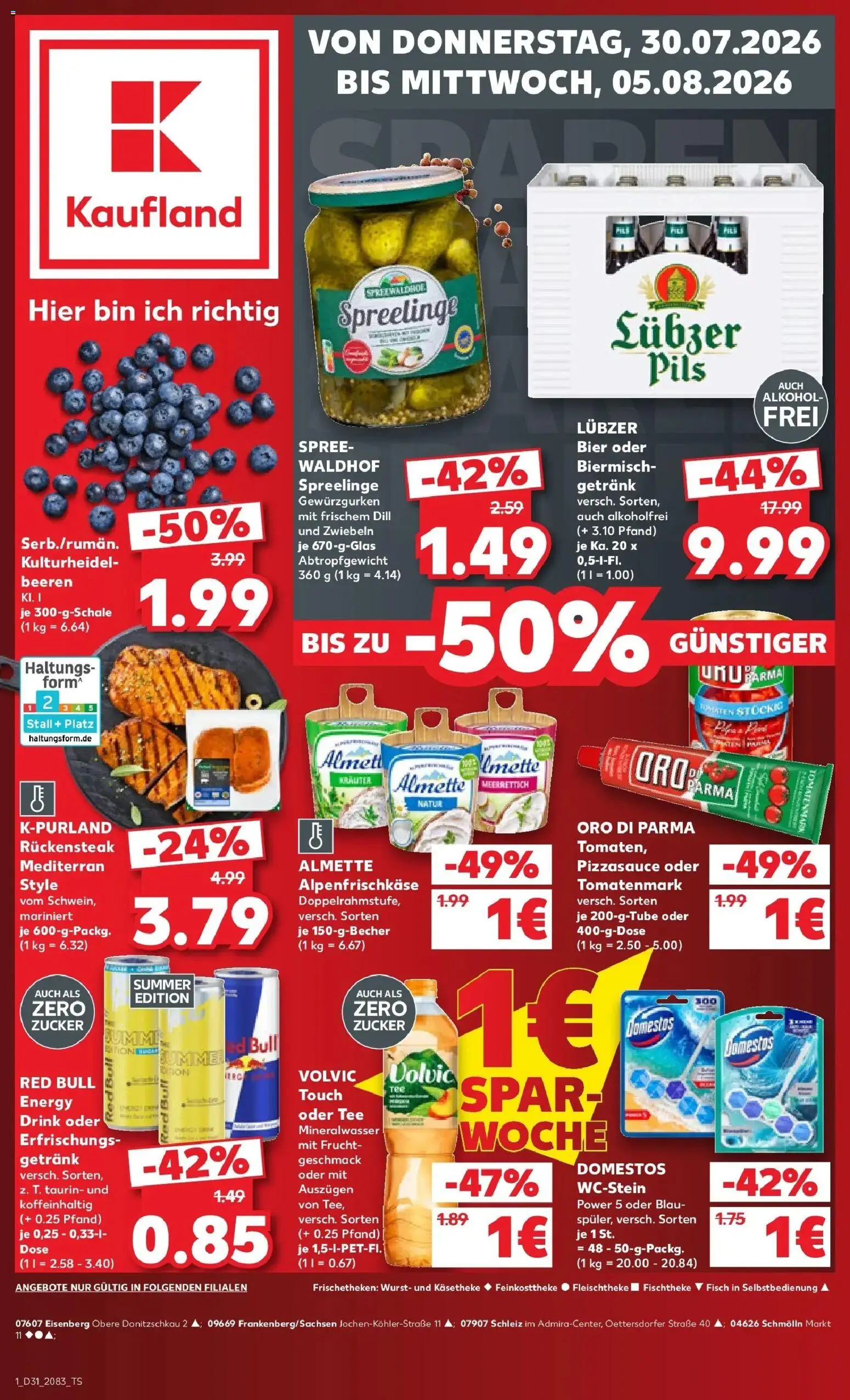 Vorschau von dem Prospekt des Geschäftes Kaufland, gültig ab dem 30.07.2026