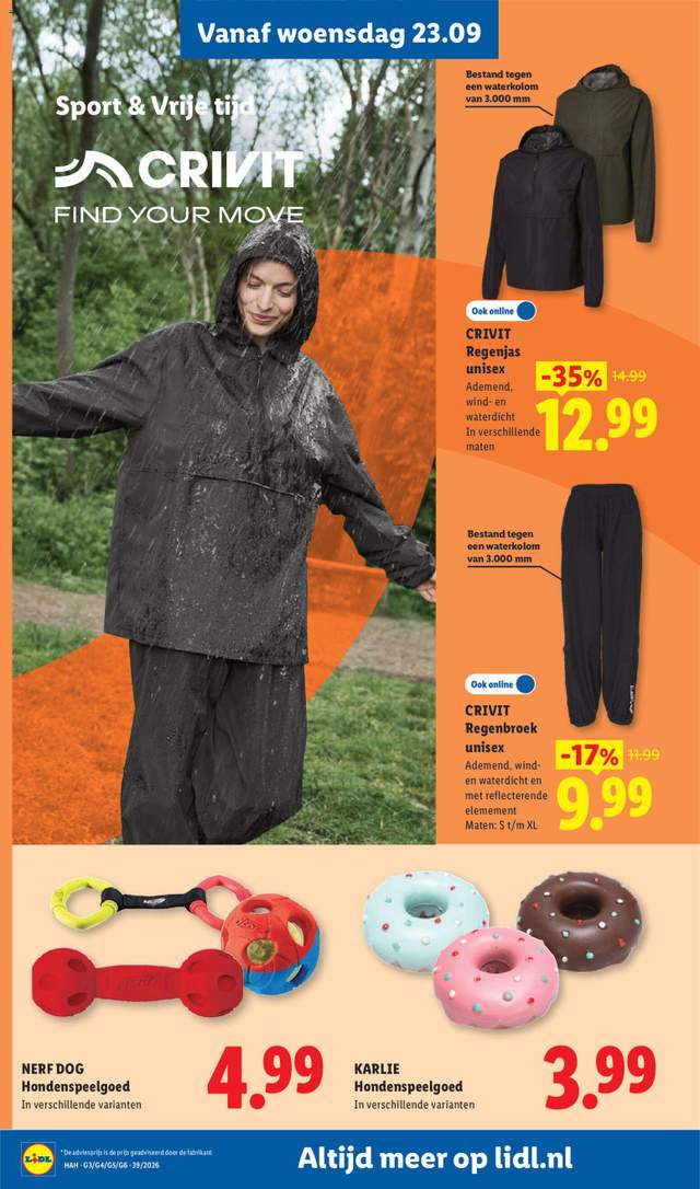 Nieuwe Lidl folder vanaf 21-09