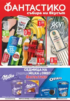 Преглед на Фантастико Седмична брошура от магазин Фантастико - Офертата е валидна от 13.08.2026