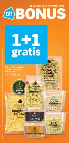 Voorbeeld van Albert Heijn folder van winkel Albert Heijn geldig vanaf 26-10-2026