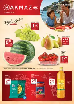 Pregled letka Bakmaz Katalog trgovine Bakmaz vrijedi od 05.08.2026