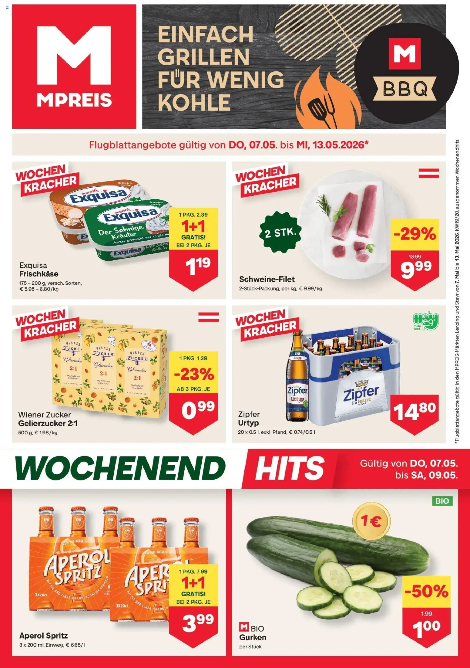 Vorschau der Angebote: MPREIS MPREIS St.Gallenkirch gültig ab 07.05.2026