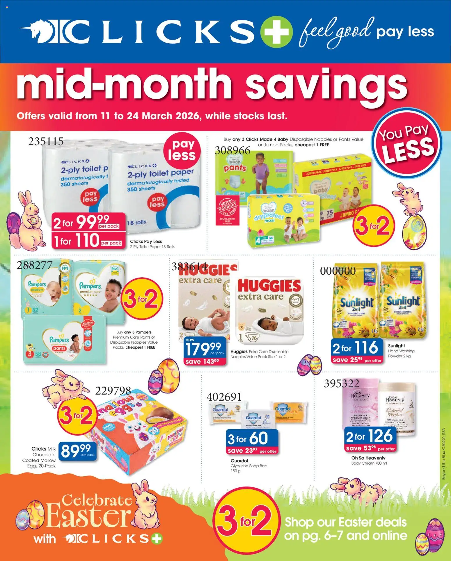 Preview of Clicks flyer valid from 11/03/2026