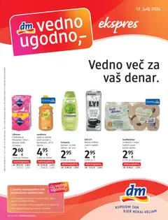 Predogled kataloga iz trgovine DM Drogerie Markt veljaven od 13.07.2026