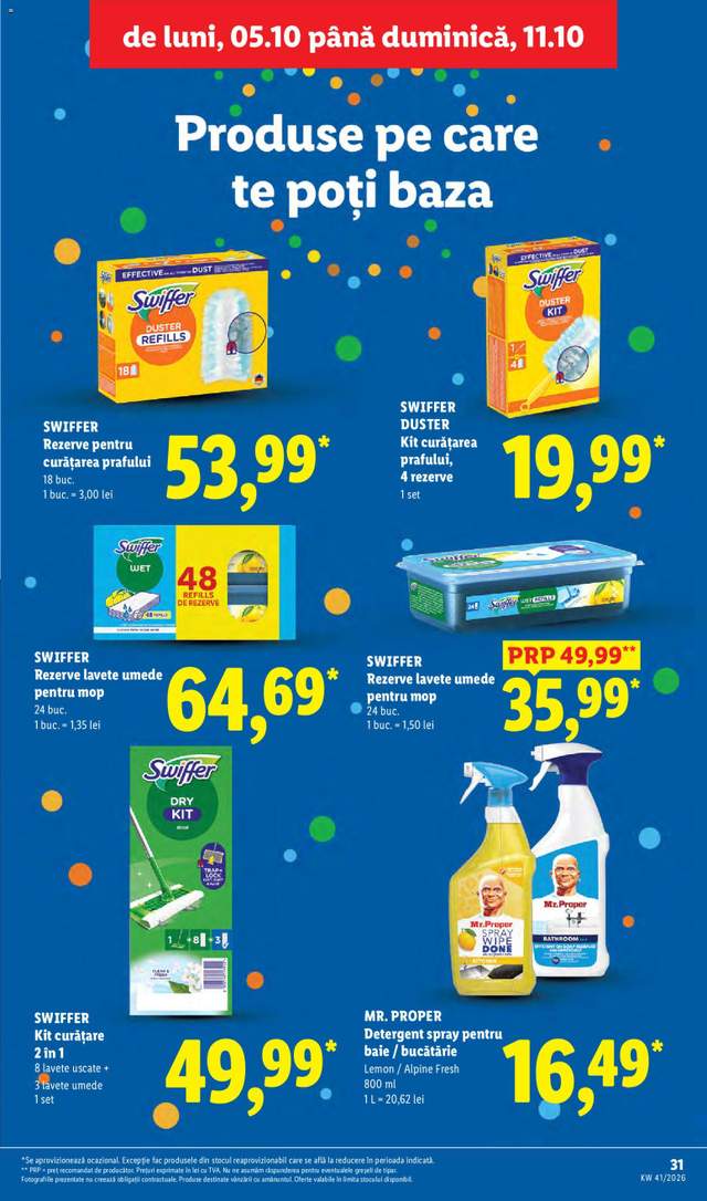 Noul catalog Lidl de la 05.10.