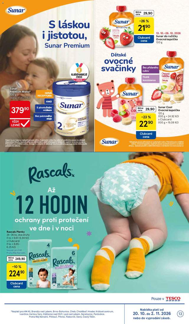 Nový Tesco leták od 21.10.