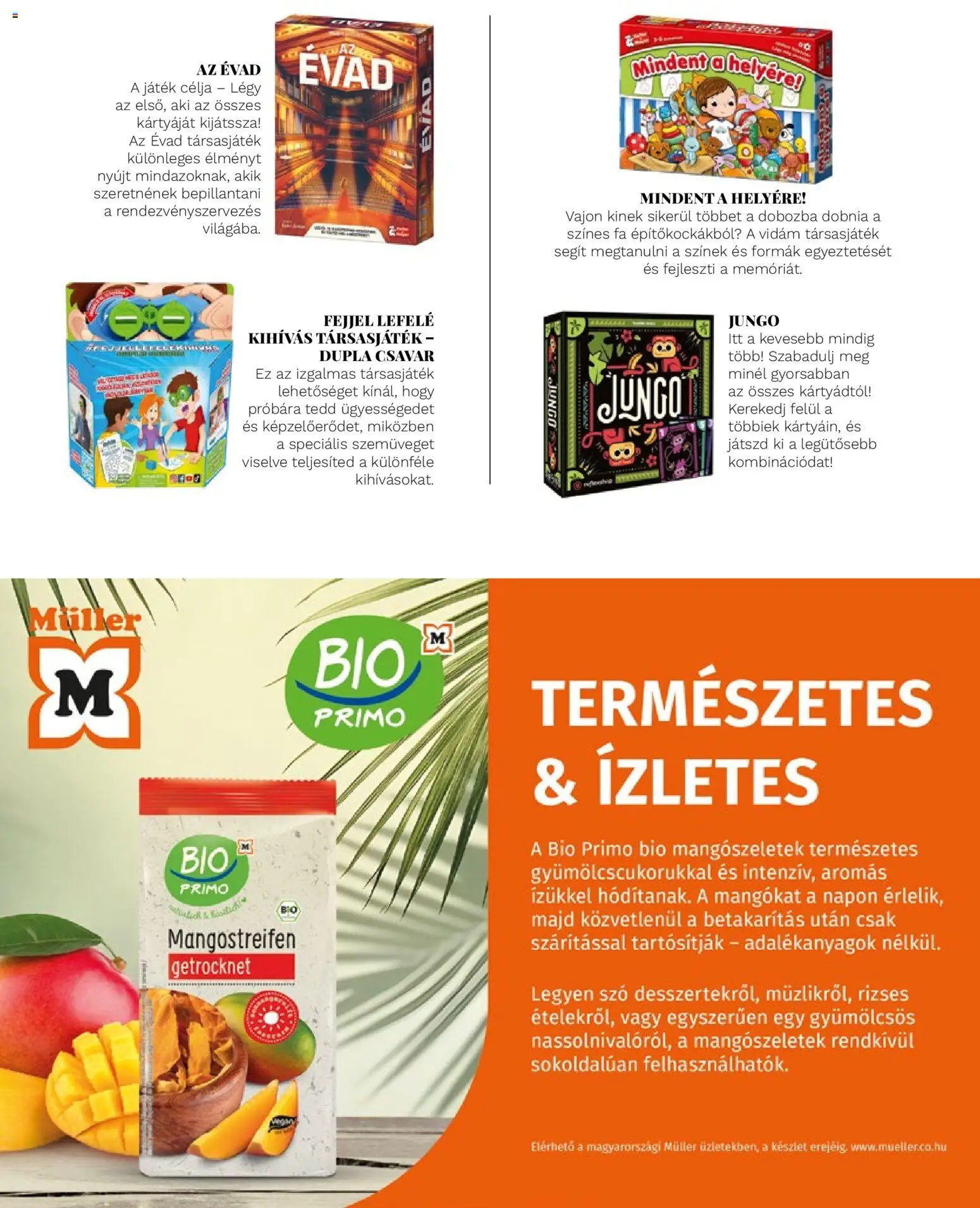 Müller - Müller Lifestyle magazin megtekintése, amely érvényes 2026.06.01.-től