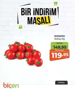 Biçen Market Biçen Market - Bir İndirim MaSalı - sebze 19.05.2026 - Broşürünün önizlemesi